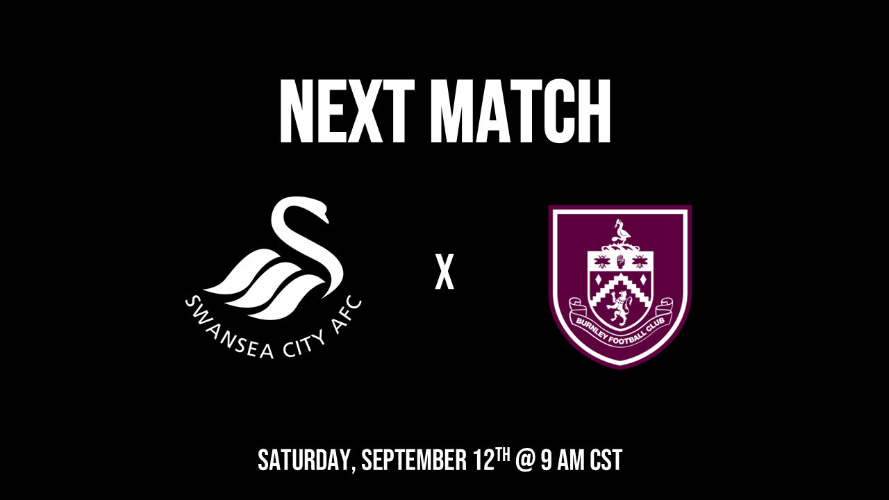 Swansea vs Burnley next match promotional image